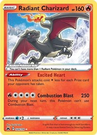 Radiant Charizard - SWSH: Crown Zenith - Radiant Rare - 020/159
