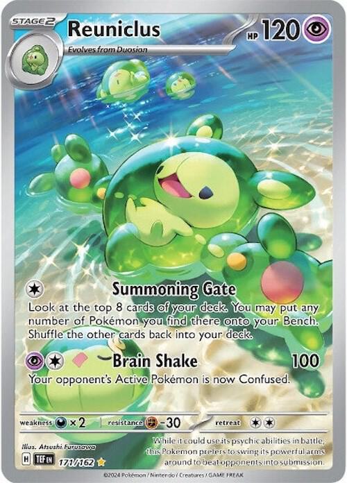 Reuniclus - 171/162 - SV05: Temporal Forces - Illustration Rare - 171/162