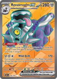 Revavroom ex - 216/197 - SV03: Obsidian Flames - Ultra Rare - 216/197