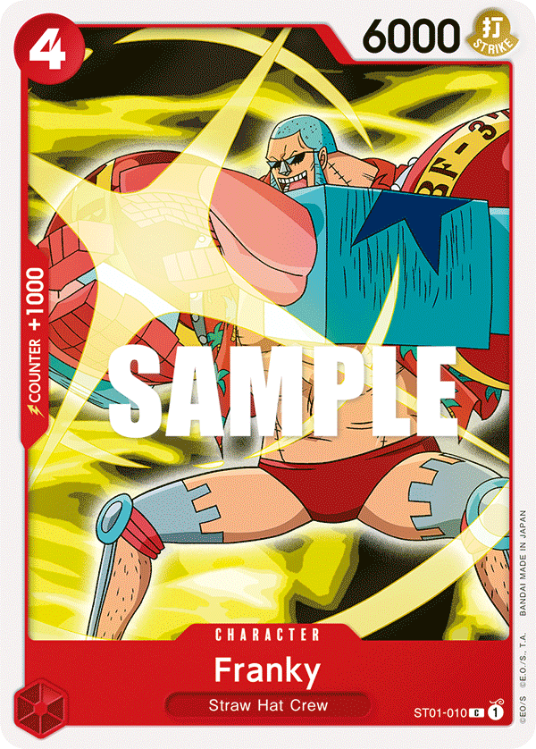 Franky - Starter Deck 1: Straw Hat Crew - C - ST01-010