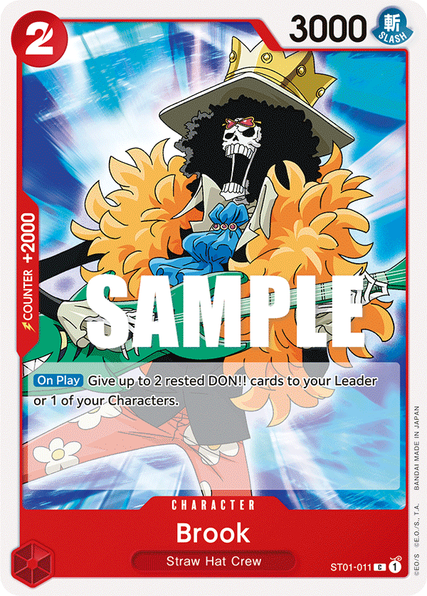 Brook - Starter Deck 1: Straw Hat Crew - C - ST01-011