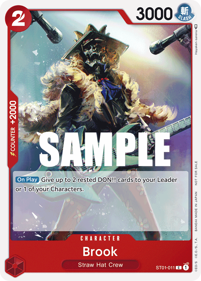 Brook (Tournament Pack Vol. 4) - One Piece Promotion Cards - C - ST01-011