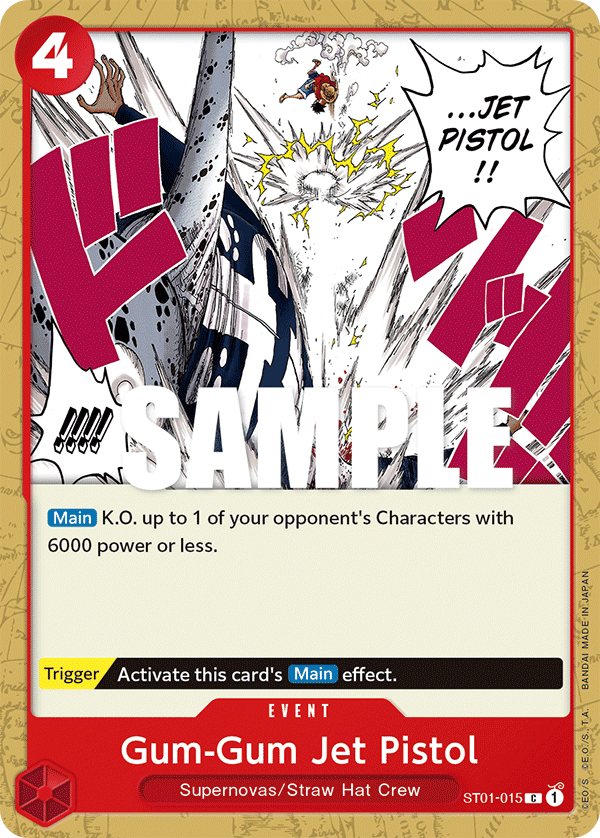 Gum-Gum Jet Pistol - Starter Deck 1: Straw Hat Crew - C - ST01-015
