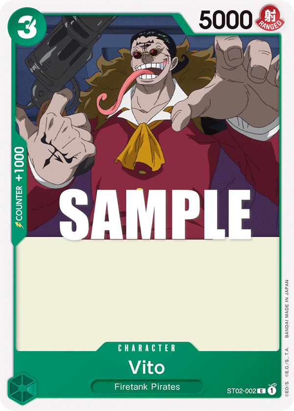 Vito - Starter Deck 2: Worst Generation - C - ST02-002