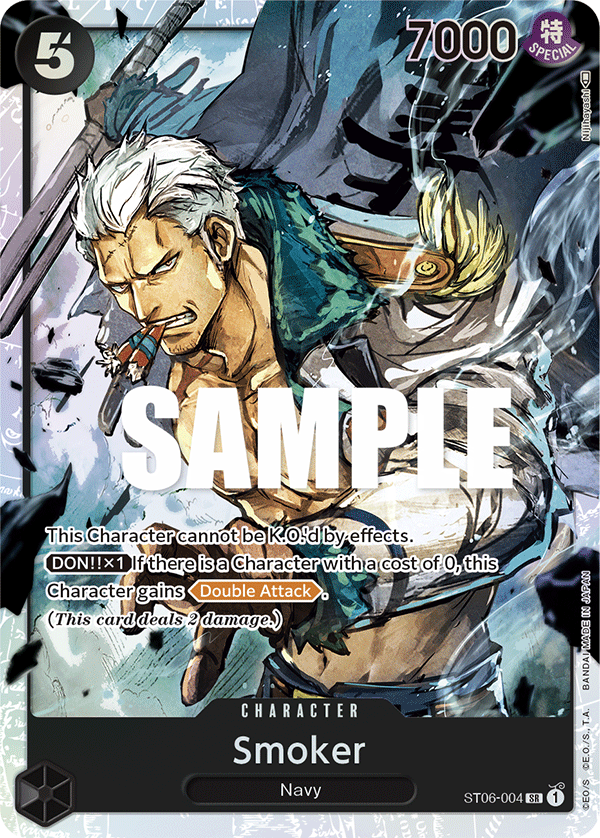 Smoker - Starter Deck 6: Absolute Justice - SR - ST06-004