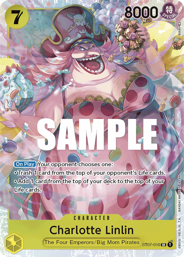 Charlotte Linlin (010) - Starter Deck 7: Big Mom Pirates - SR - ST07-010