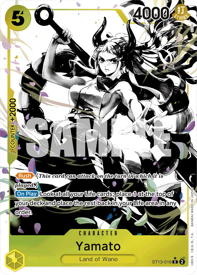 Yamato (Parallel) - Ultra Deck: The Three Brothers - C - ST13-016