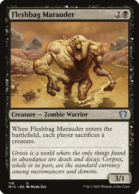Fleshbag Marauder - Commander: Innistrad: Midnight Hunt - C - 118