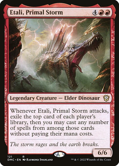 Etali, Primal Storm - Commander: Dominaria United - R - 121