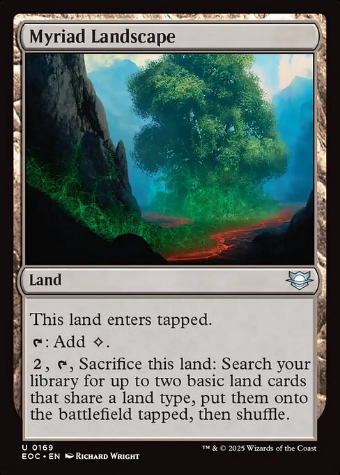 Myriad Landscape - Commander: Edge of Eternities - U - 169