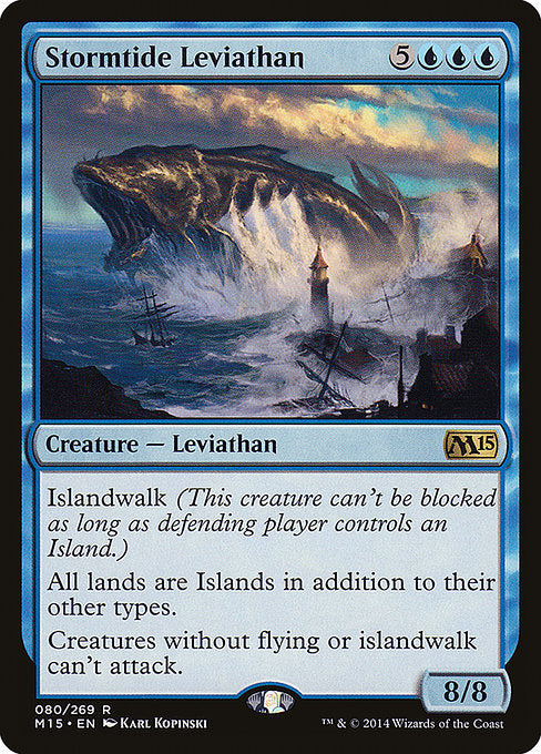 Stormtide Leviathan - Magic 2015 (M15) - R - 80