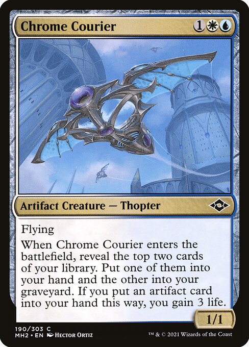 Chrome Courier - Modern Horizons 2 - C - 190