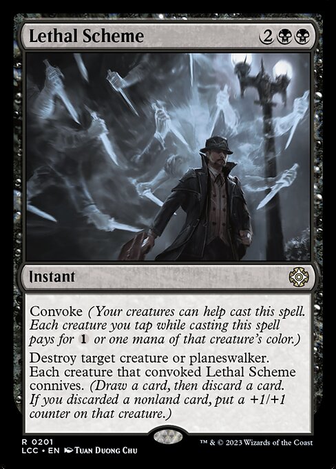 Lethal Scheme - Commander: The Lost Caverns of Ixalan - R - 201