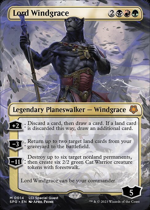 Lord Windgrace (Borderless) - Special Guests - M - 14