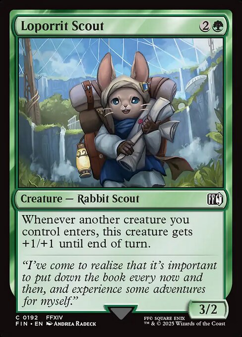 Loporrit Scout - FINAL FANTASY - C - 192