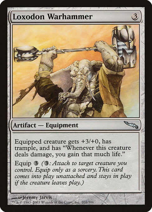 Loxodon Warhammer - Mirrodin - U - 201