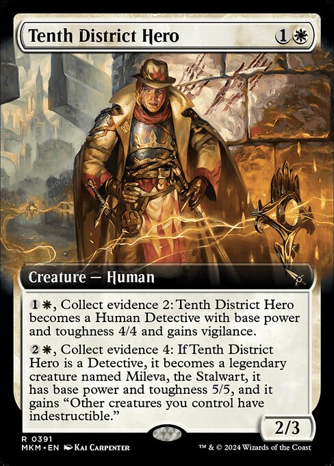 Tenth District Hero (Extended Art) - Murders at Karlov Manor - R - 391