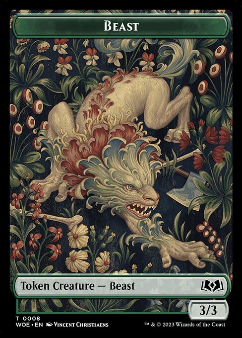 Beast Token - Wilds of Eldraine - T - 8