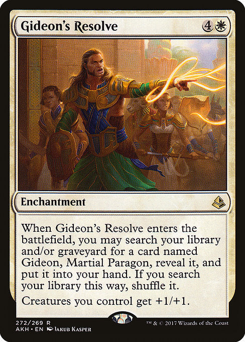 Gideon's Resolve - Amonkhet - R - 272