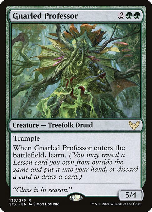 Gnarled Professor - Strixhaven: School of Mages - R - 133