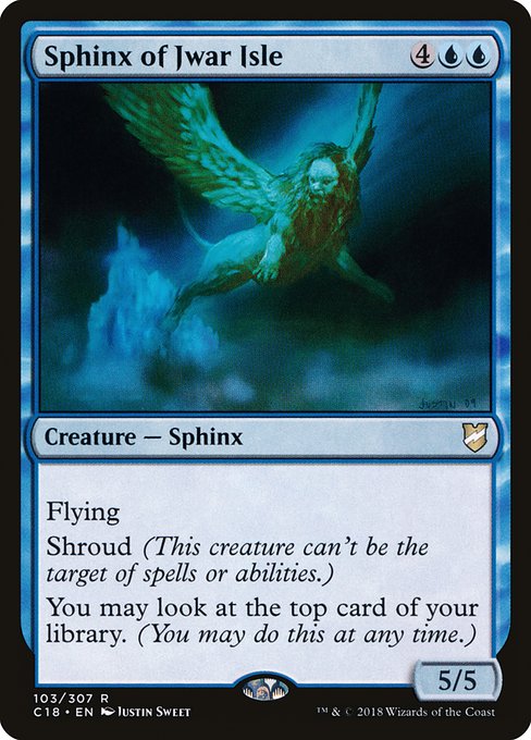Sphinx of Jwar Isle - Commander 2018 - R - 103