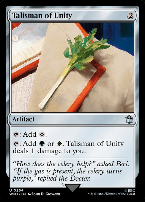 Talisman of Unity - Universes Beyond: Doctor Who - U - 254
