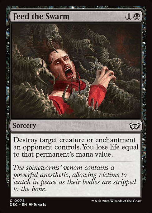 Feed the Swarm - Commander: Duskmourn: House of Horror - C - 78