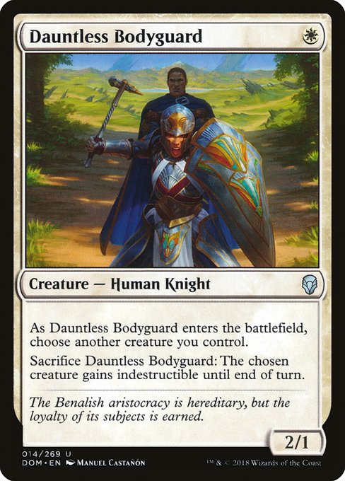 Dauntless Bodyguard - Dominaria - U - 14