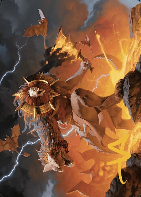 Ojer Axonil, Deepest Might - The Lost Caverns of Ixalan - M - 158
