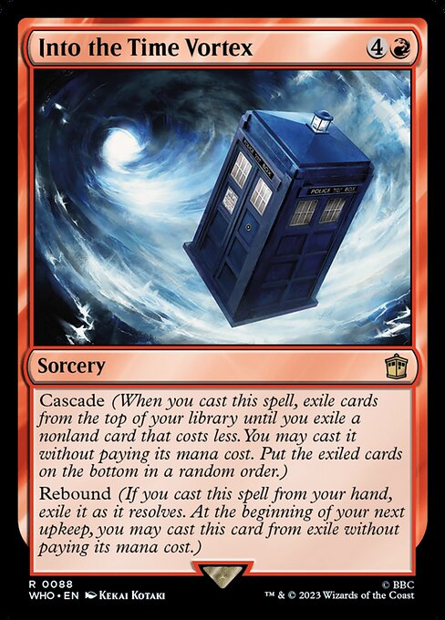 Into the Time Vortex - Universes Beyond: Doctor Who - R - 88