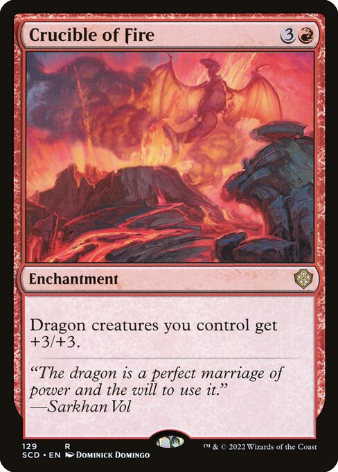 Crucible of Fire - Starter Commander Decks - R - 129