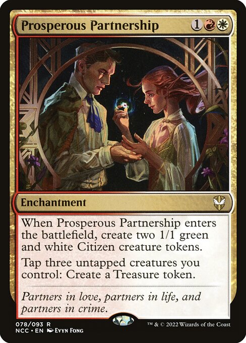Prosperous Partnership - Commander: Streets of New Capenna - R - 78