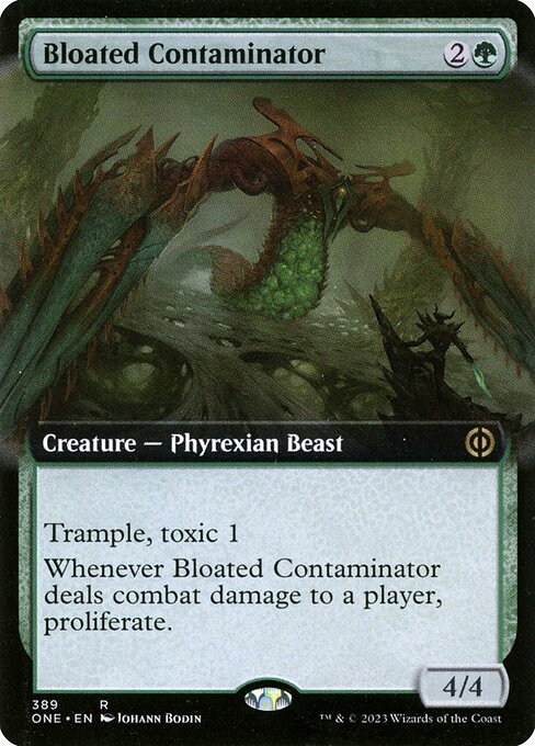 Bloated Contaminator (Extended Art) - Phyrexia: All Will Be One - R - 389