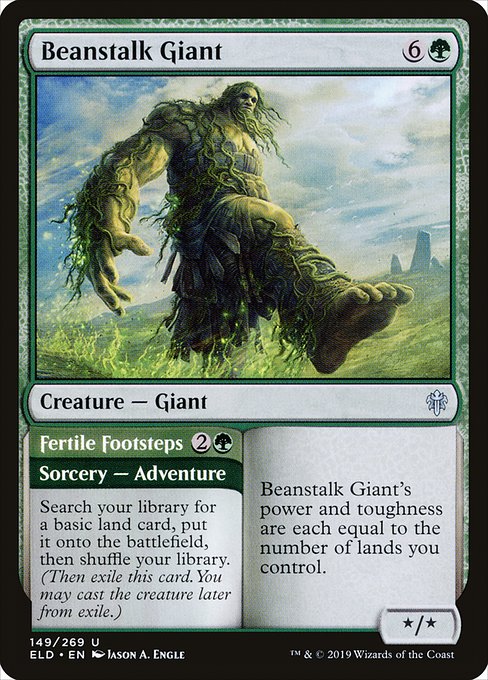 Beanstalk Giant - Throne of Eldraine - U - 149