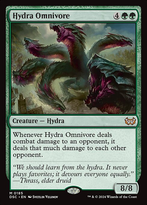 Hydra Omnivore - Commander: Duskmourn: House of Horror - M - 185