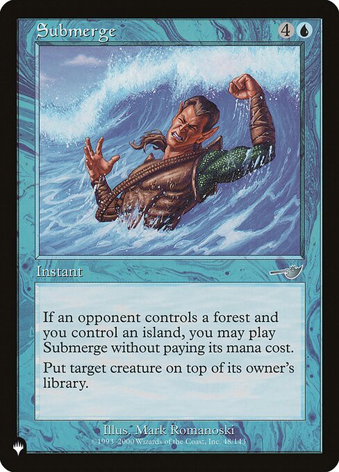 Submerge - The List Reprints - U - 48/143