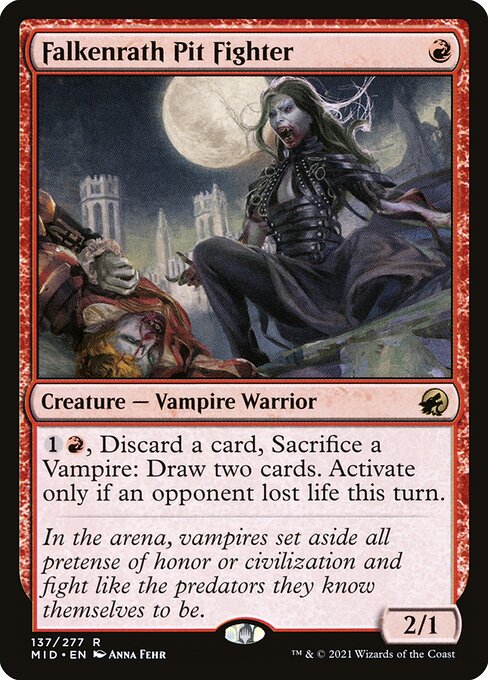 Falkenrath Pit Fighter - Innistrad: Midnight Hunt - R - 137