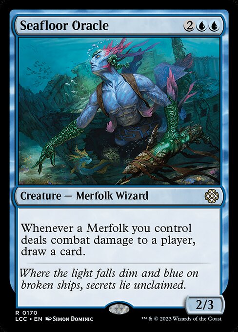 Seafloor Oracle - Commander: The Lost Caverns of Ixalan - R - 170