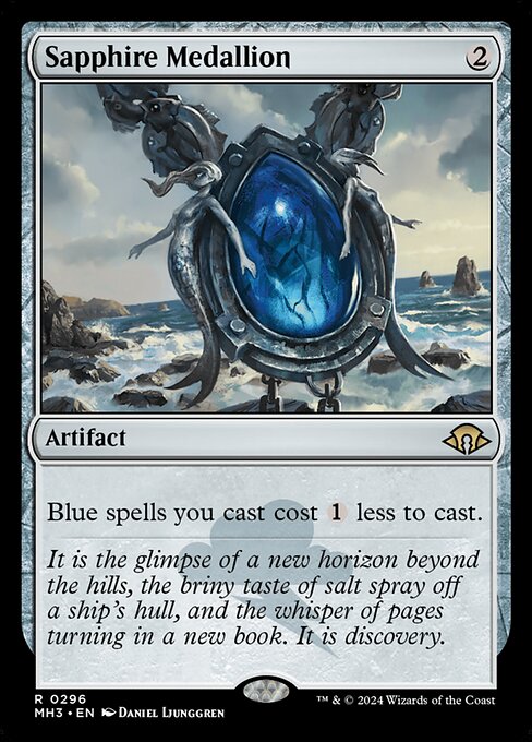 Sapphire Medallion - Modern Horizons 3 - R - 296