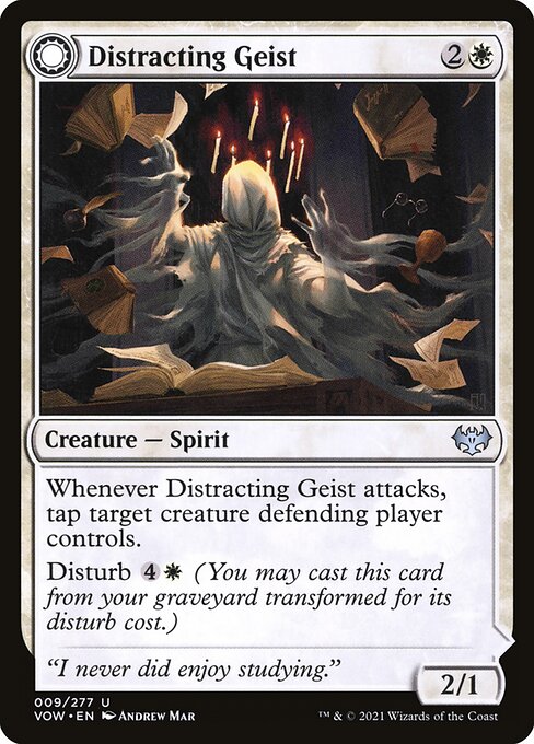 Distracting Geist - Innistrad: Crimson Vow - U - 9