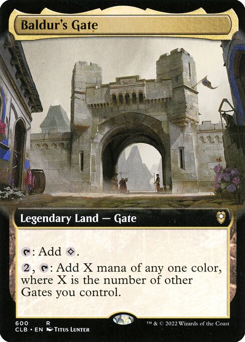 Baldur's Gate (Extended Art) - Commander Legends: Battle for Baldur's Gate - R - 600