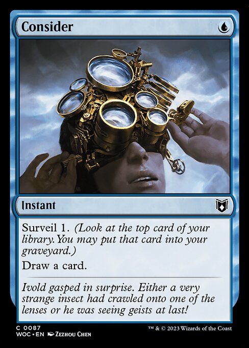 Consider - Commander: Wilds of Eldraine - C - 87