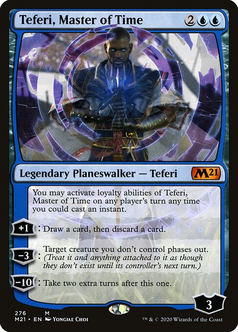 Teferi, Master of Time (276) - Core Set 2021 - M - 276