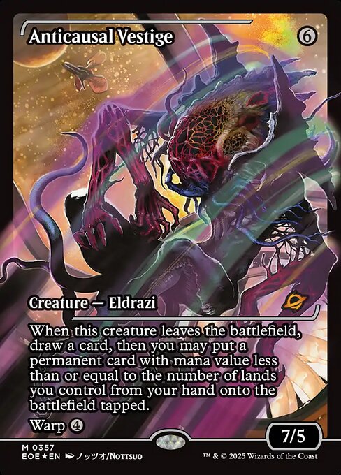 Anticausal Vestige (Showcase) - Edge of Eternities - M - 357