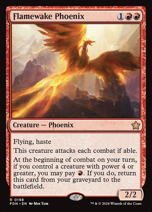 Flamewake Phoenix - Foundations - R - 198