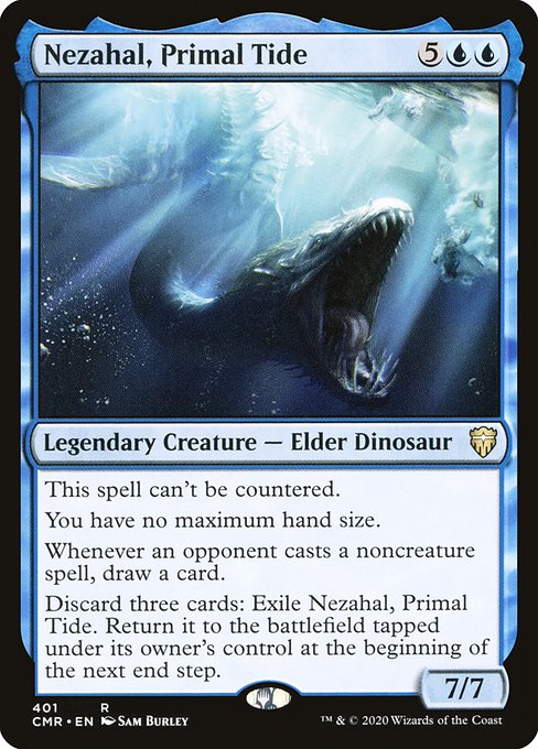 Nezahal, Primal Tide - Commander Legends - R - 401