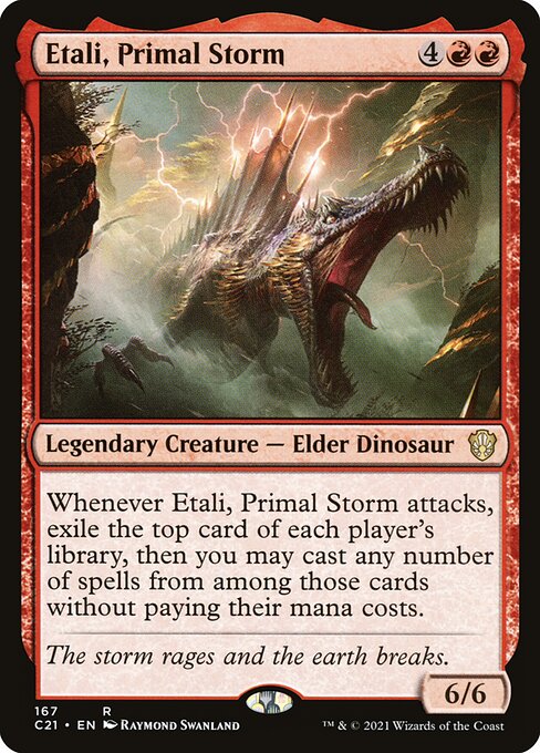 Etali, Primal Storm - Commander 2021 - R - 167