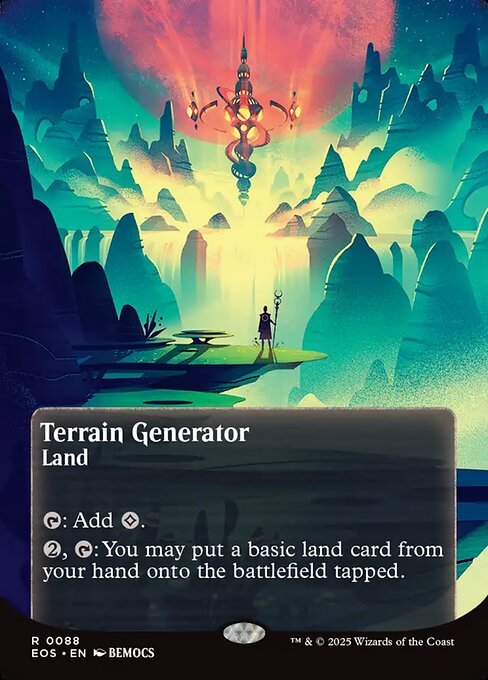 Terrain Generator (0088) (Borderless) - Edge of Eternities: Stellar Sights - R - 88