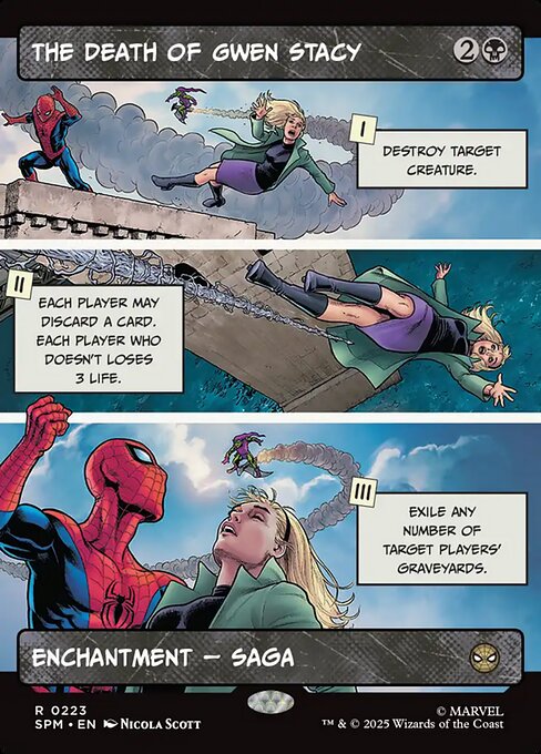 The Death of Gwen Stacy (Borderless) - Marvel's Spider-Man - R - 223