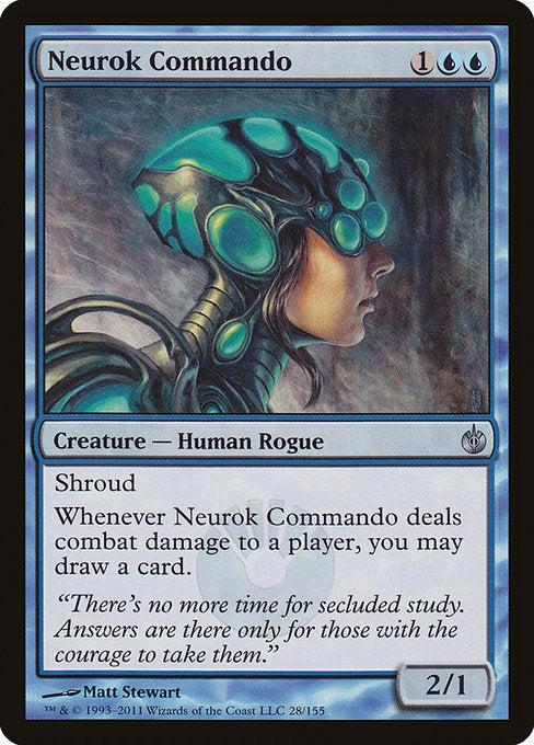 Neurok Commando - Mirrodin Besieged - U - 28